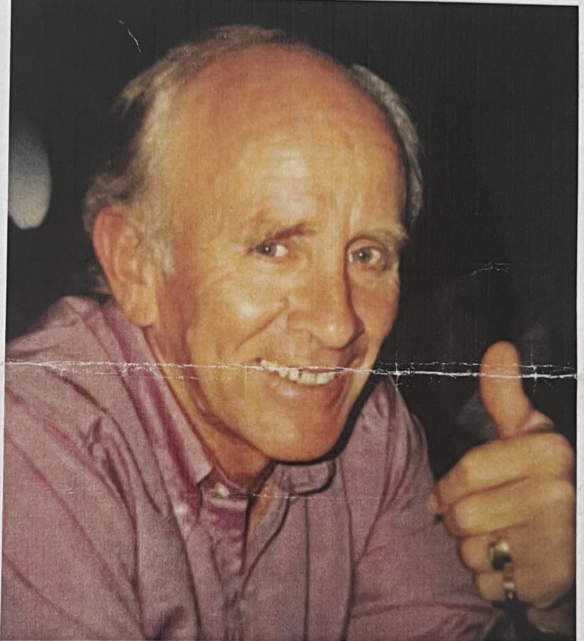 David John Beaumont memorial portrait